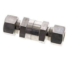 Hydraulic Check Valve Compression Ring 15L (M22x1.5) Stainless Steel 1-250bar (15-3625)psi ISO 8434-1