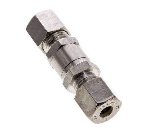 Hydraulic Check Valve Compression Ring 8S (M16x1.5) Stainless Steel 1-400bar (15-5800)psi ISO 8434-1