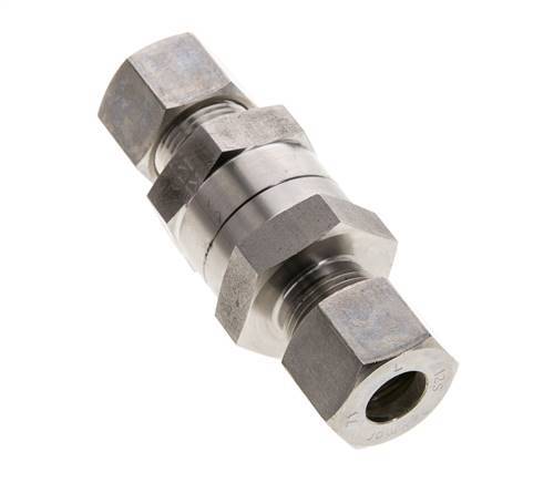 Hydraulic Check Valve Compression Ring 12S (M20x1.5) Stainless Steel 1-400bar (15-5800)psi ISO 8434-1