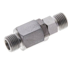 8S Zink plated Steel Ball-Guided Swivel Joint Cutting Fitting DN 6350 bar NBR ISO 8434-1