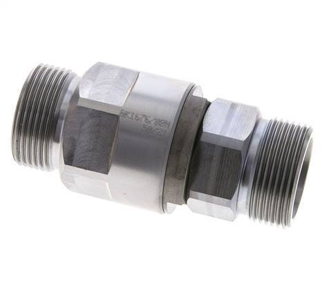 25S Zink plated Steel Ball-Guided Swivel Joint Cutting Fitting DN 20350 bar NBR ISO 8434-1