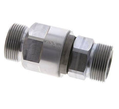25S Zink plated Steel Ball-Guided Swivel Joint Cutting Fitting DN 20350 bar NBR ISO 8434-1