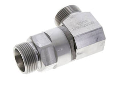 25S Zink plated Steel Elbow Ball-Guided Swivel Joint Cutting Fitting DN 20350 bar NBR ISO 8434-1