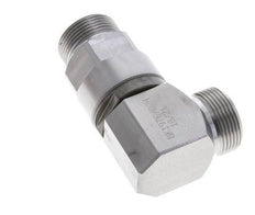 25S Zink plated Steel Elbow Ball-Guided Swivel Joint Cutting Fitting DN 20350 bar NBR ISO 8434-1