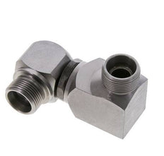 16S Zink plated Steel Ball-Guided Double Swivel Joint Cutting Fitting DN 12350 bar NBR ISO 8434-1
