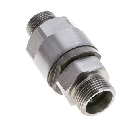 20S & G3/4'' Zink plated Steel Ball-Guided Swivel Joint Cutting Fitting with Male Threads DN 16350 bar NBR ISO 8434-1