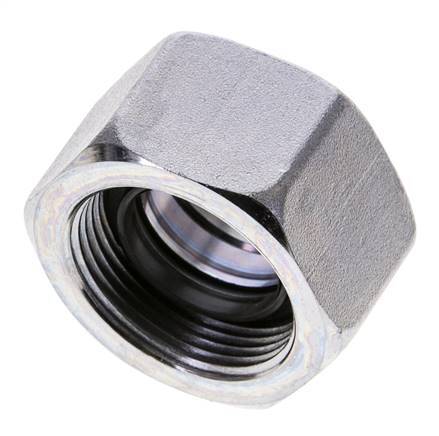 25S (M36x2) Steel Functional Nut FKM