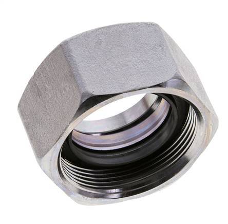 38S (M52x2) Steel Functional Nut FKM