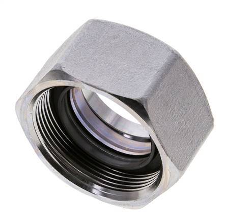 38S (M52x2) Steel Functional Nut FKM