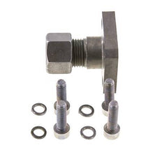 LK 35 Pump Flange Steel with 12L (M18x1.5)