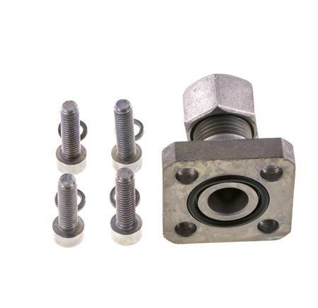 LK 35 Pump Flange Steel with 12L (M18x1.5)