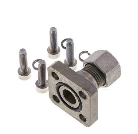 LK 35 Pump Flange Steel with 12L (M18x1.5)