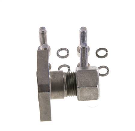 LK 35 Pump Flange Steel with 12L (M18x1.5)