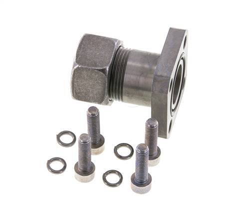 LK 40 Pump Flange Steel with 18L (M26x1.5)