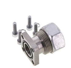 LK 40 Pump Flange Steel with 28L (M36x2)