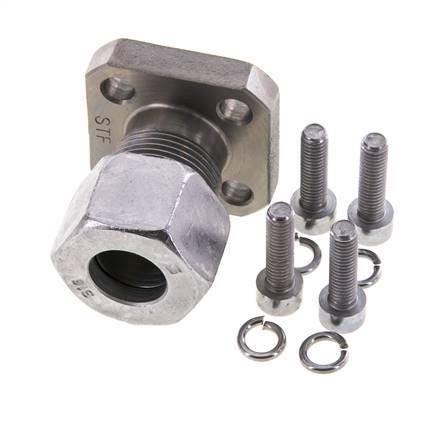 LK 35 Pump Flange Steel with 16S (M24x1.5)