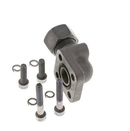 LK 35 Elbow Pump Flange Malleable cast iron with 15L (M22x1.5)