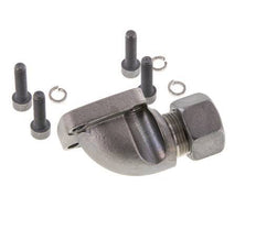 LK 40 Elbow Pump Flange Malleable cast iron with 15L (M22x1.5)