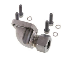 LK 40 Elbow Pump Flange Malleable cast iron with 15L (M22x1.5)