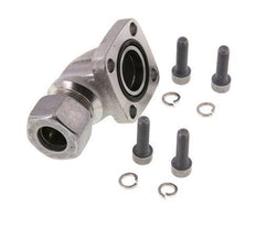 LK 40 Elbow Pump Flange Malleable cast iron with 15L (M22x1.5)