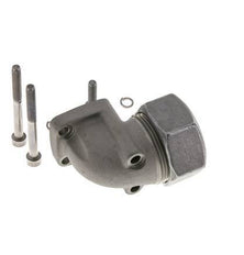 LK 40 Elbow Pump Flange Malleable cast iron with 35L (M45x2)