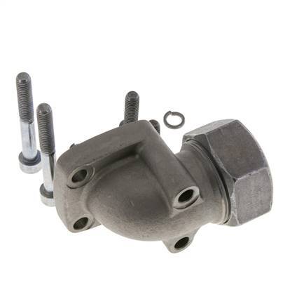 LK 55 Elbow Pump Flange Malleable cast iron with 35L (M45x2)