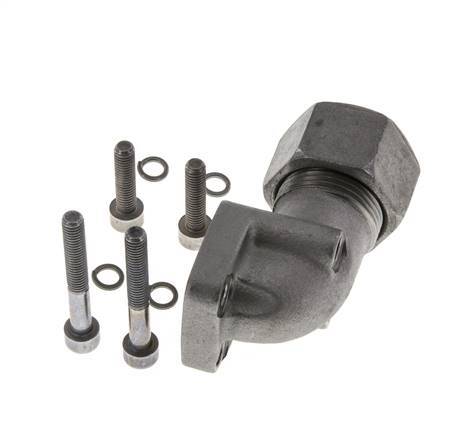 LK 35 Elbow Pump Flange Malleable cast iron with 20S (M30x2)