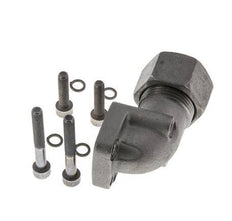LK 35 Elbow Pump Flange Malleable cast iron with 20S (M30x2)