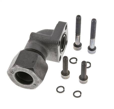 LK 35 Elbow Pump Flange Malleable cast iron with 20S (M30x2)