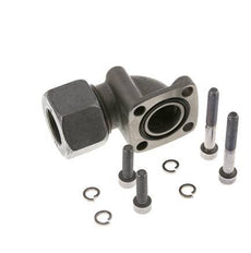 LK 40 Elbow Pump Flange Malleable cast iron with 20S (M30x2)