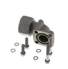 LK 40 Elbow Pump Flange Malleable cast iron with 20S (M30x2)