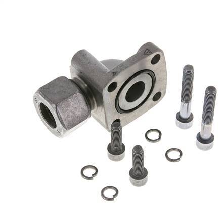 LK 55 Elbow Pump Flange Malleable cast iron with 20S (M30x2)