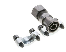 1/2'' SAE Flange 3000 PSI Steel with 16S (M24x1.5) ISO 6162-1