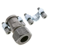 3/4'' SAE Flange 3000 PSI Steel with 25S (M36x2) ISO 6162-1