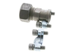 3/4'' SAE Flange 3000 PSI Steel with 25S (M36x2) ISO 6162-1