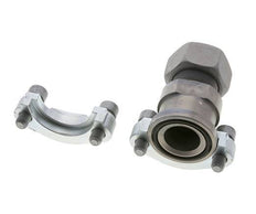 1-1/4'' SAE Flange 3000 PSI Steel with 25S (M36x2) ISO 6162-1