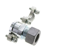 1-1/4'' SAE Flange 3000 PSI Steel with 30S (M42x2) ISO 6162-1
