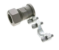 1-1/2'' SAE Flange 3000 PSI Steel with 38S (M52x2) ISO 6162-1