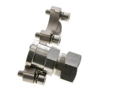 1'' SAE Flange 3000 PSI Stainless Steel with 28L (M36x2) ISO 6162-1