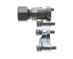 1/2'' SAE Flange 6000 PSI Steel with 16S (M24x1.5) ISO 6162-2