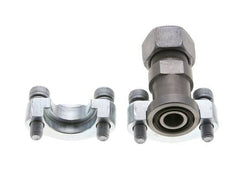 1/2'' SAE Flange 6000 PSI Steel with 16S (M24x1.5) ISO 6162-2