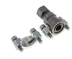 3/4'' SAE Flange 6000 PSI Steel with 16S (M24x1.5) ISO 6162-2