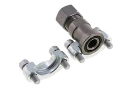 3/4'' SAE Flange 6000 PSI Steel with 20S (M30x2) ISO 6162-2