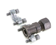 3/4'' SAE Flange 6000 PSI Steel with 20S (M30x2) ISO 6162-2