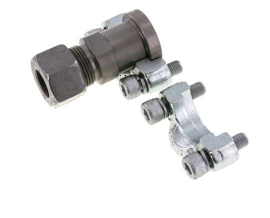 3/4'' SAE Flange 6000 PSI Steel with 20S (M30x2) ISO 6162-2