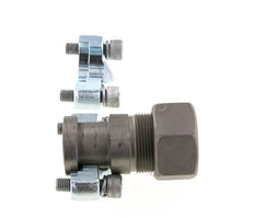 3/4'' SAE Flange 6000 PSI Steel with 30S (M42x2) ISO 6162-2