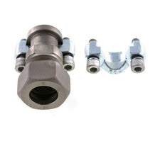 3/4'' SAE Flange 6000 PSI Steel with 30S (M42x2) ISO 6162-2