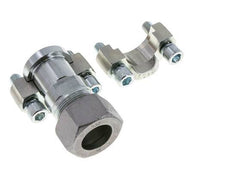 1'' SAE Flange 6000 PSI Steel with 30S (M42x2) ISO 6162-2