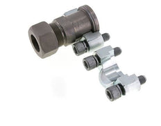 1-1/4'' SAE Flange 6000 PSI Steel with 30S (M42x2) ISO 6162-2