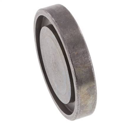 1'' SAE Blind Plate 3000 PSI Steel ISO 6162